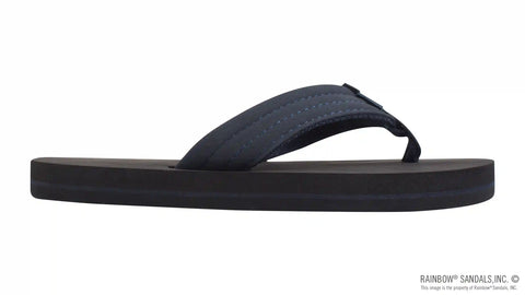 The Grombow - Soft  Rubber Top Sole  with 1" Strap and Pin line
