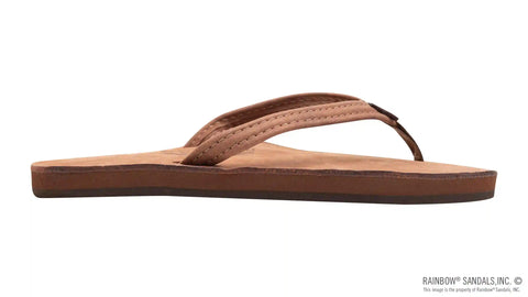 Luxury Leather  - Single Layer Arch Support with a 1/2"  Narrow Strap