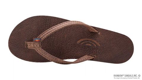 Luxury Leather  - Single Layer Arch Support with a 1/2"  Narrow Strap