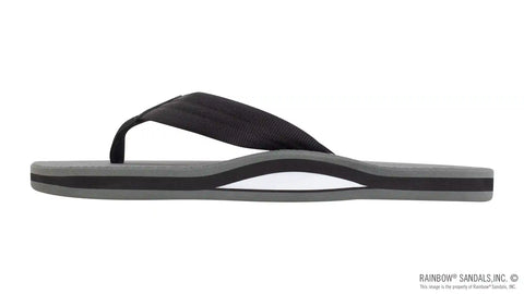 Classic Rubber - Single Layer Soft Top 1" Nylon Strap