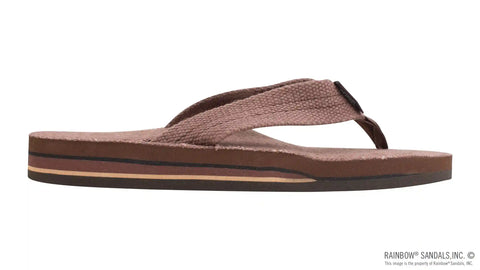 Double Layer Hemp Top and Strap with Arch Support
