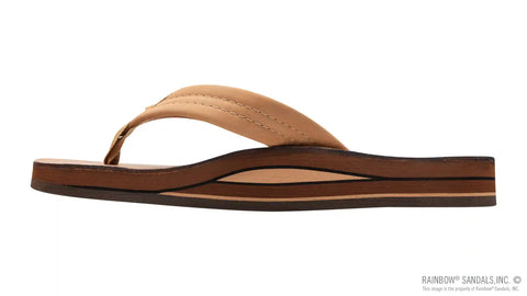 Luxury Leather -  Double Layer Arch  Support