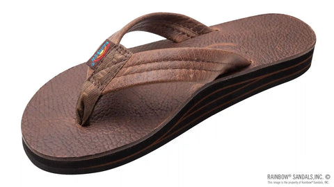 Luxury Leather - Double Layer Arch  Support with a 1" Strap