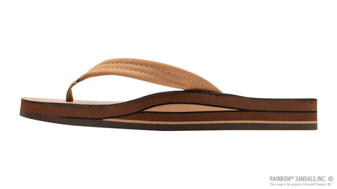 Luxury Leather - Double Layer Arch Support with a 3/4" Medium Strap