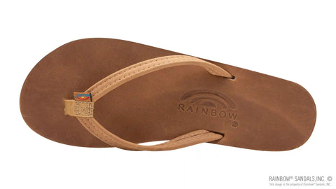 Luxury Leather - Double Layer Arch 1/2" Narrow Strap