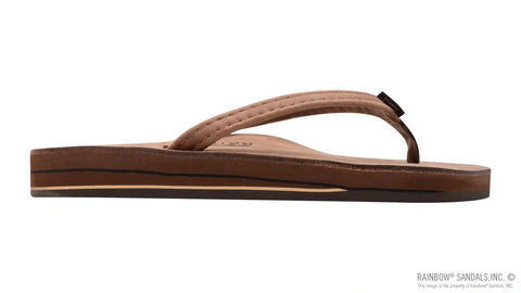 Luxury Leather - Double Layer Arch 1/2" Narrow Strap