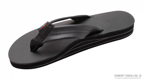 Double Layer Arch Support Classic Leather with 1" Strap