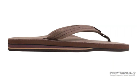Double Layer Arch Support Premier Leather 3/4'” Medium Strap