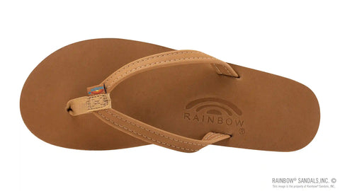 Double Layer Arch Support Premier Leather with a 1/2" Narrow Strap