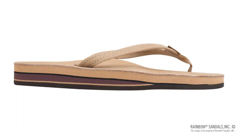 Double Layer Arch Support Premier Leather with a 1/2" Narrow Strap