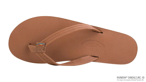 Double Layer Arch Support Classic Leather and 1/2" Narrow Strap