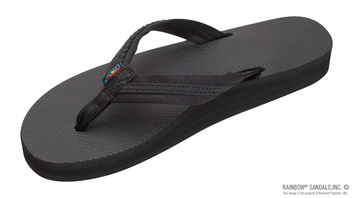 Double Layer Soft Rubber Top with 3/4" Braided Nylon Strap