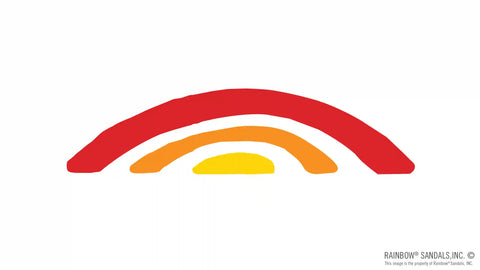 4" Dye Cut Sticker Rainbow Arch